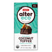 ALTER ECO Organic Dark Chocolate Coconut Toffee 47% Cocoa 80g
