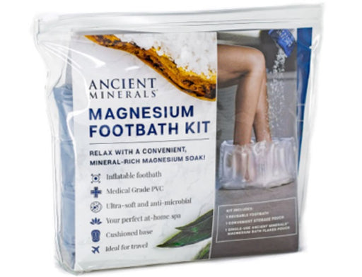 ANCIENT MINERALS Inflatable Magnesium Footbath Kit