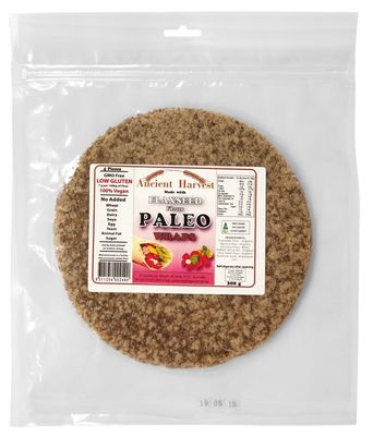 ANCIENT HARVEST Paleo Flaxseed Wraps 200g