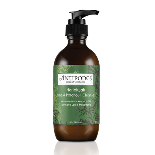 Antipodes Organic Hallelujah Lime & Patchouli Cleanser