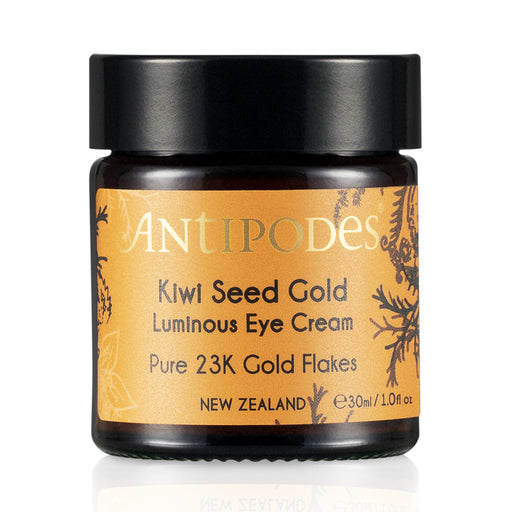 Antipodes Organic Kiwi Seed Gold Luminous Eye Cream 