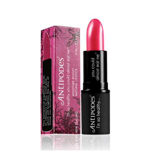 Antipodes Organic Moisture-Boost Natural Lipstick Dragon Fruit Pink 