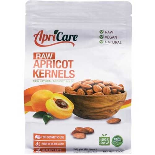 APRICARE Apricot Kernels Raw 500g