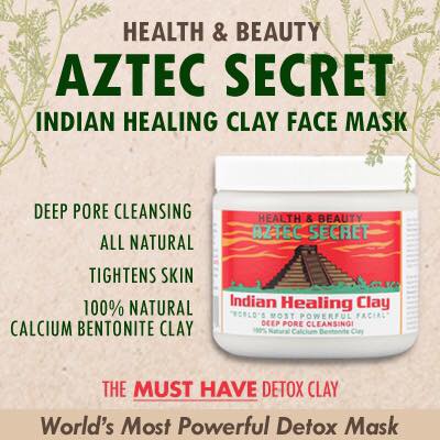 Aztec Secret Facial Clay 100% Natural Calcium Bentonite Clay