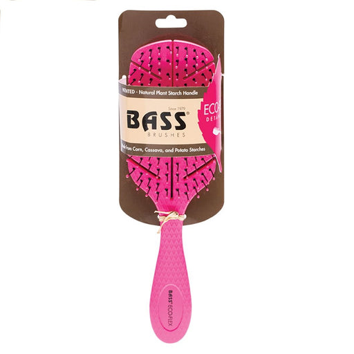 Bass Brushes - Pink Bio-Flex Detangler Hair Brush