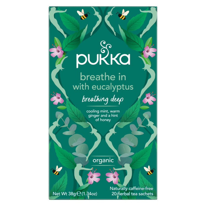 Pukka Breathe In with Eucalyptus x 20 teabags