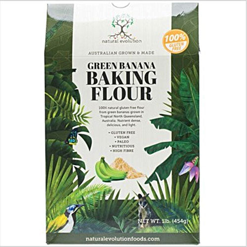 NATURAL EVOLUTION Gluten Free Banana Baking Flour From Cavendish Bananas 500g