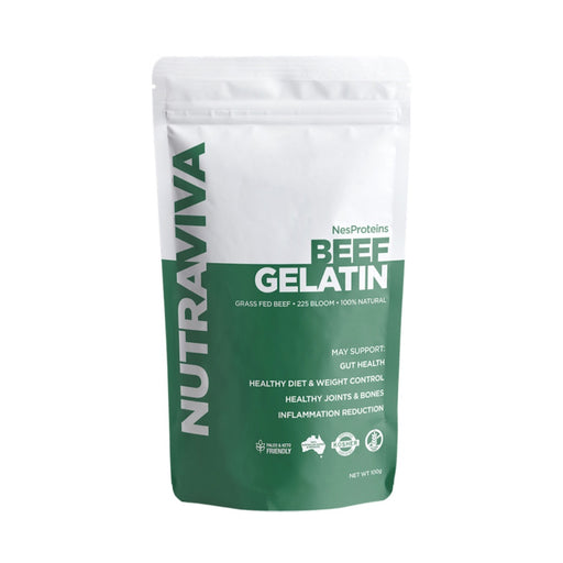 NutraViva NesProteins Beef Gelatin (Grass Fed) - 100g