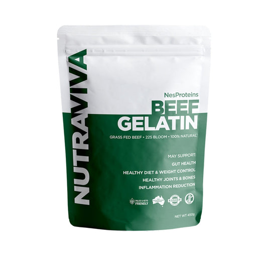 NutraViva NesProteins Beef Gelatin (Grass Fed) - 450g