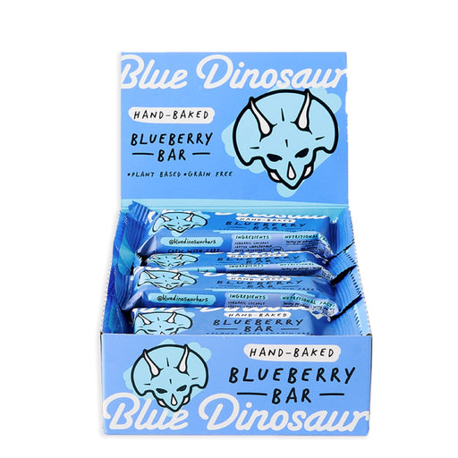 BLUE DINOSAUR Hand-Baked Bar Blueberry - 12x45g