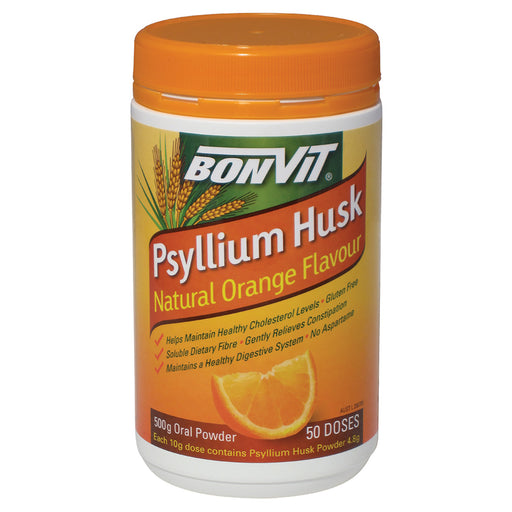 Bonvit Psyllium Husk Natural Orange Flavour 