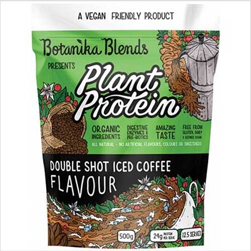 BOTANIKA BLENDS Plant Protein Double Shot Iced Coffee 500g