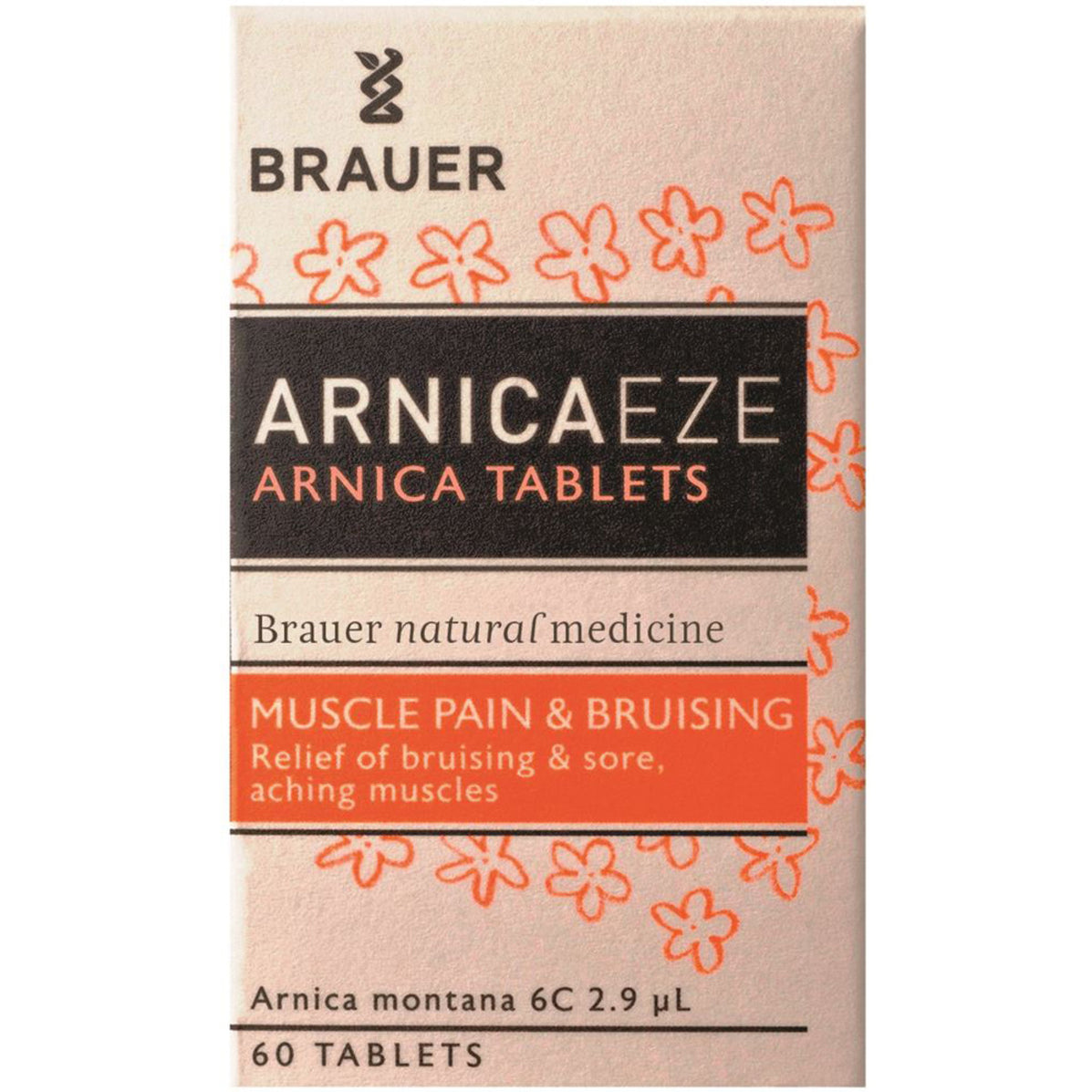 Brauer ArnicaEze Arnica Tablets 6C 60 tabs — Australian Organic Products