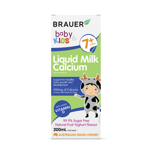 Brauer Baby & Kids 7+ months Liquid Milk Calcium 