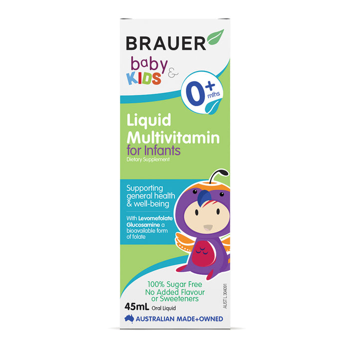 Brauer Baby & Kids 0+ months Liquid Multivitamin for Infants 
