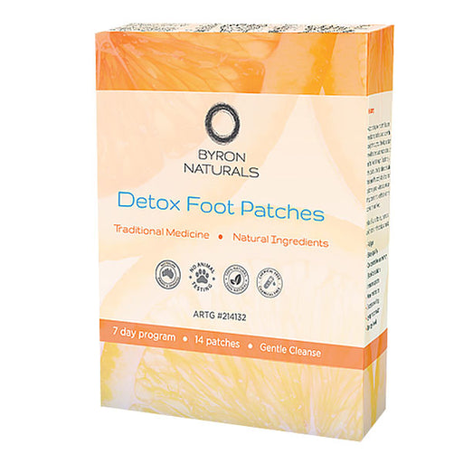 BYRON BAY DETOX Foot Patches Contains 7 pairs (14 Patches)