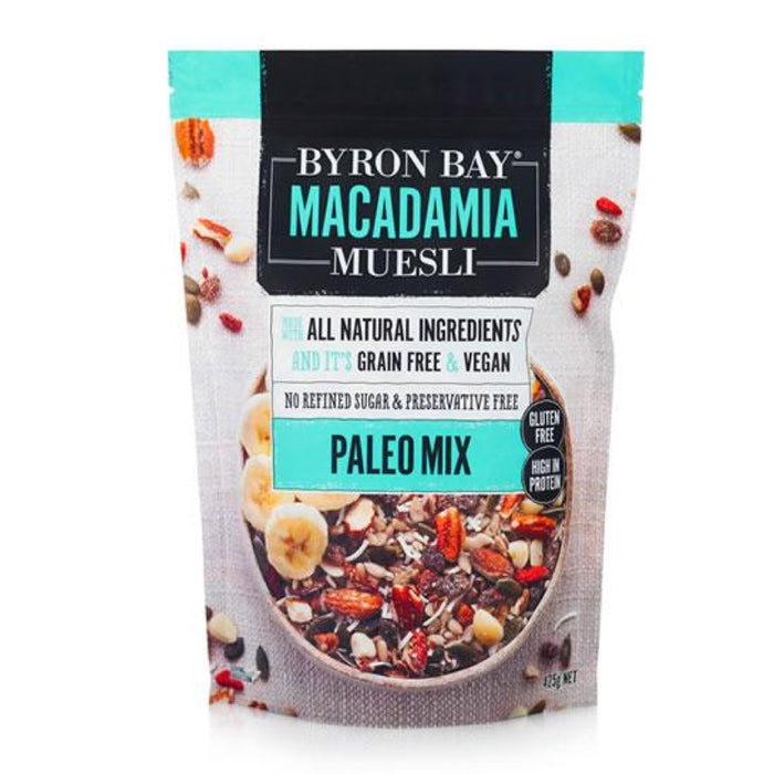 Byron Bay Macadamia Muesli Paleo Mix 425g