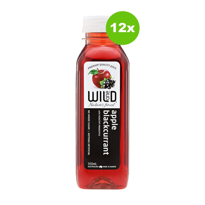 Wild One  Premium Juice - Apple Blackcurrant 12 x 350ml