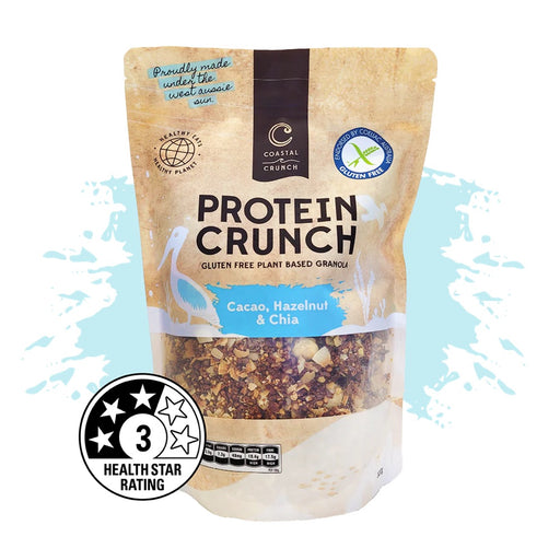 Coastal Crunch Protein Crunch Granola Cacao, Hazelnut & Chia 320g