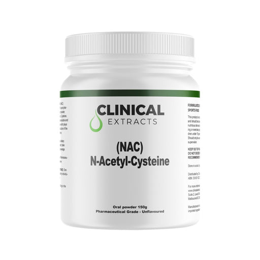 Clinical Extracts (NAC) N-Acetyl-Cysteine Oral Powder 150g