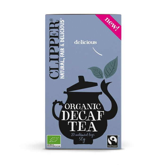 CLIPPER Organic Black Tea Decaf Everyday 20 teabags