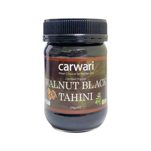 Carwari Organic Walnut Black Tahini 250g