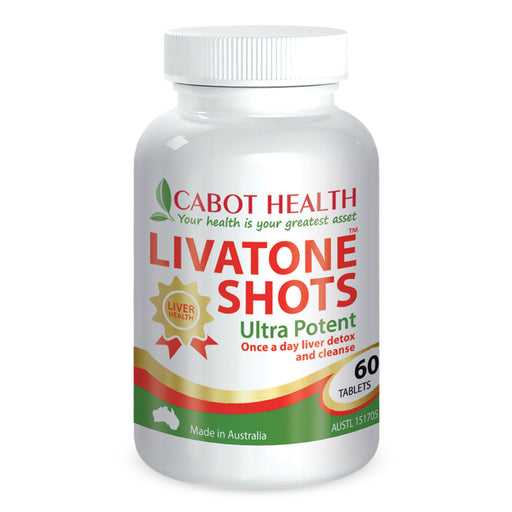 Cabot Health LivaTone Shots 60 tabs