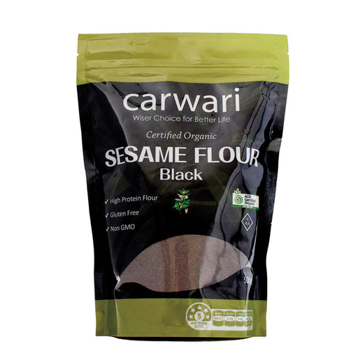 Carwari Organic Black Sesame Seed Flour 500g