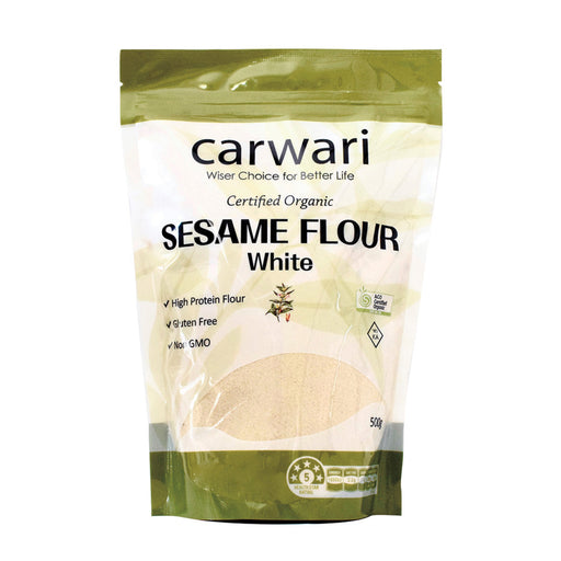Carwari Organic White Sesame Flour 