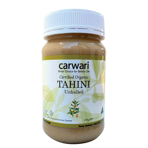 Carwari Organic Tahini Unhulled 