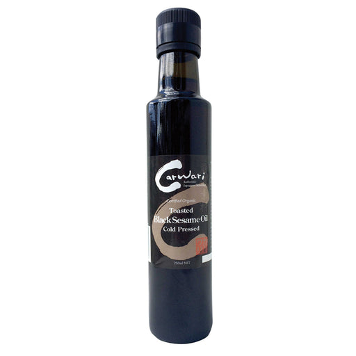 Carwari Organic Toasted Black Sesame Oil 