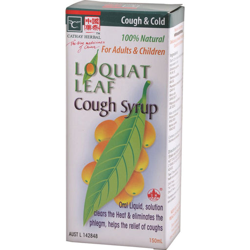 Cathay Herbal Loquat Leaf Cough Syrup 
