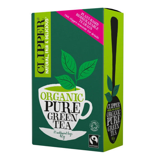 CLIPPER Organic Green Tea Fair Trade 20 teabags