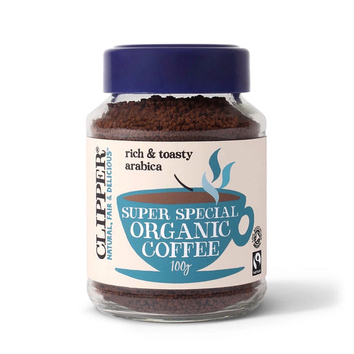 CLIPPER Organic Instant Coffee (Medium Roast) Fair Trade 100g