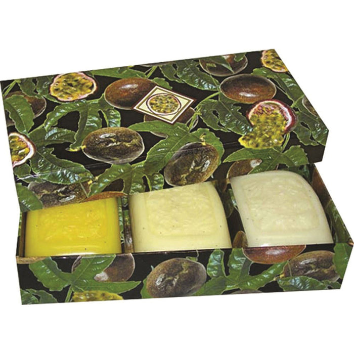 Clover Fields Gift Box Fresh Fruits Box Passionfruit Soaps