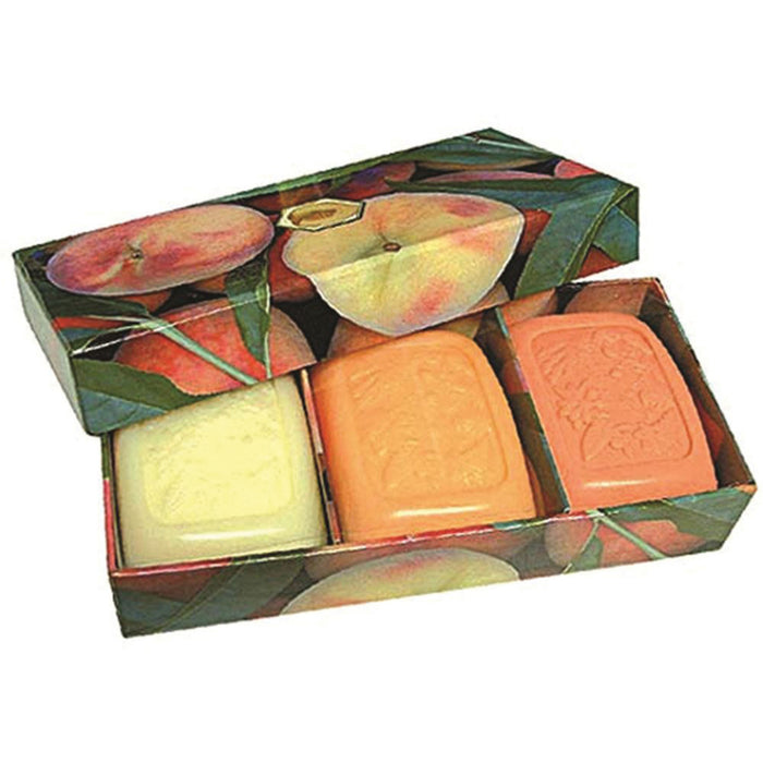 Clover Fields Gift Box Fresh Fruits Box Peach Soaps