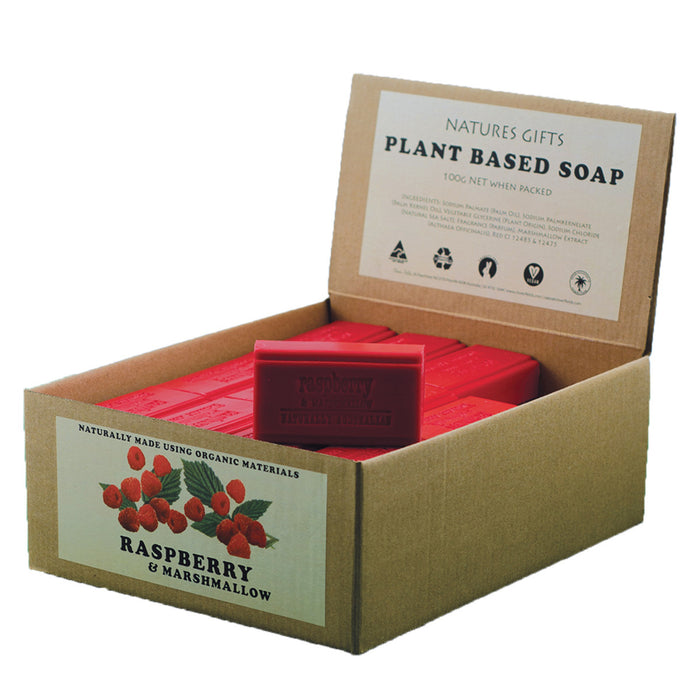 Clover Fields Raspberry and Marshmallow Soap Bars