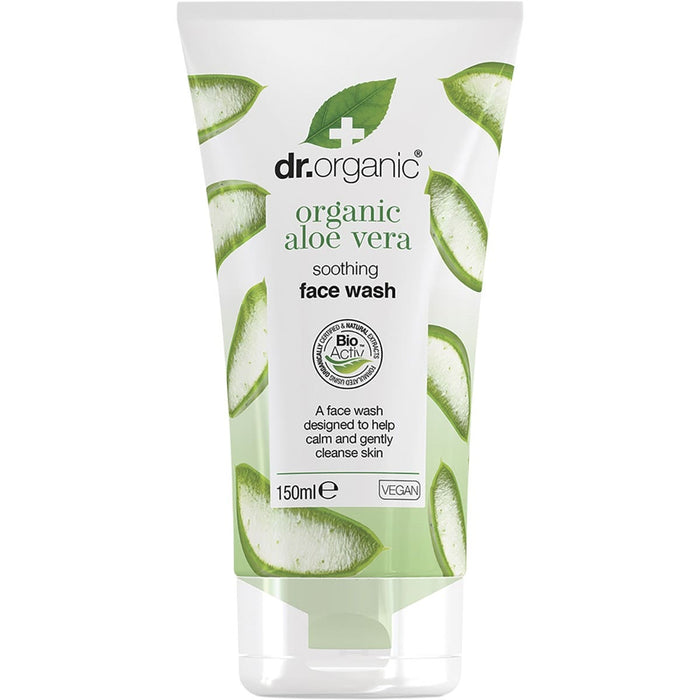 DR ORGANIC Face Wash Creamy Aloe Vera 150ml