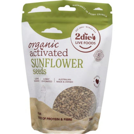 2DIE4 LIVE FOODS Activated Organic Sunflower Seed 300g