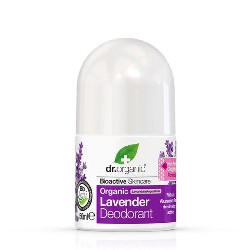 DR ORGANIC Deodorant Roll On Lavender 50ml