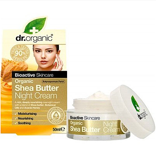 DR ORGANIC Night Cream Shea Butter 50ml