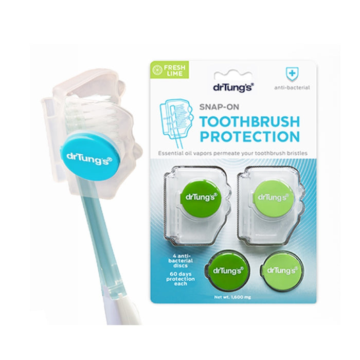 DR TUNGS Toothbrush Protection Includes 2 Refills