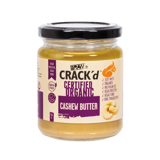 EVERY BIT ORGANIC RAW Crack'd Cashew Butter - 250g