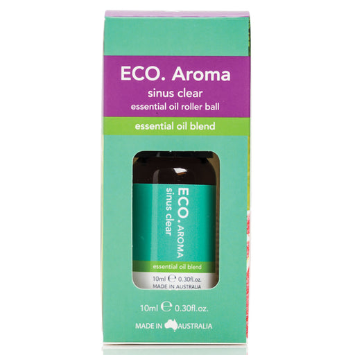 Eco Modern Essentials Aroma Sinus Clear Essential Oil Roller Ball 10ml