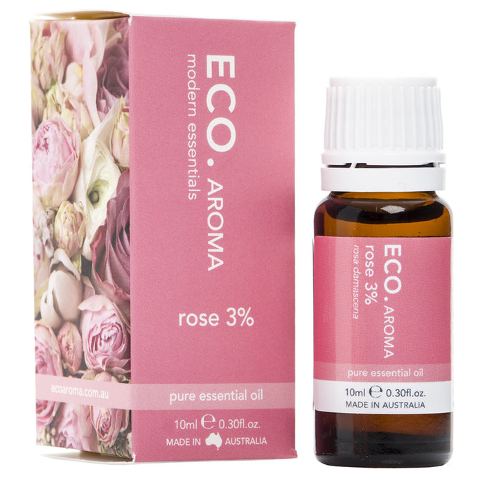 Eco Aroma Dilution Rose 3% in Grapeseed Essential Oil 