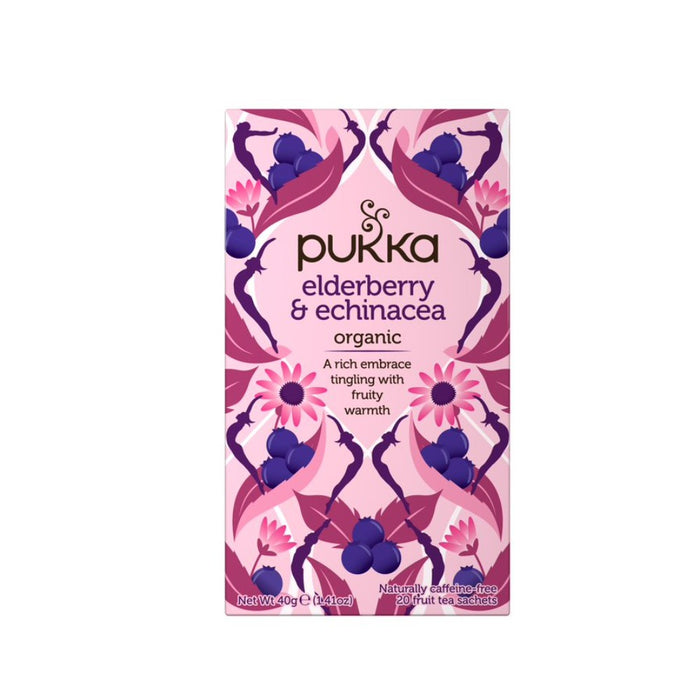 Pukka Elderberry & Echinacea x 20 Tea Bags