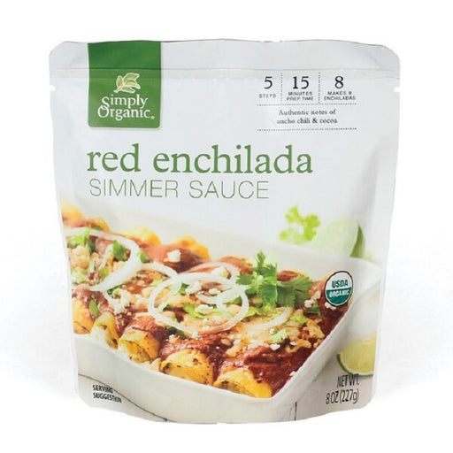 Simply Organic Red Enchilada Simmer Sauce 