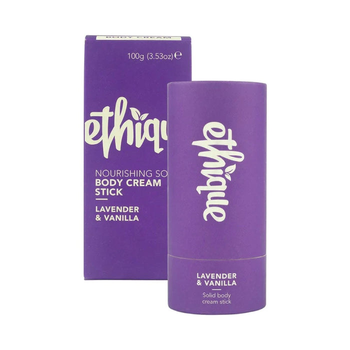 ETHIQUE Solid Body Cream Stick Lavender & Vanilla - 100g