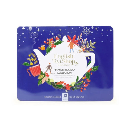 ENGLISH TEA SHOP Navy Premium Holiday Collection Gift Tin 54g