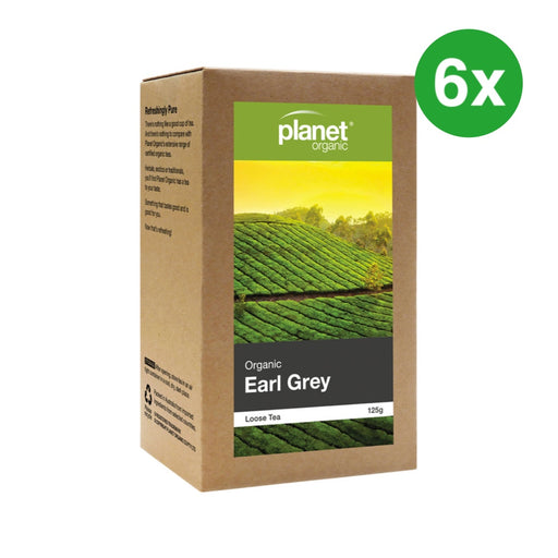 PLANET ORGANIC Earl Grey Tea Loose Leaf - 125g